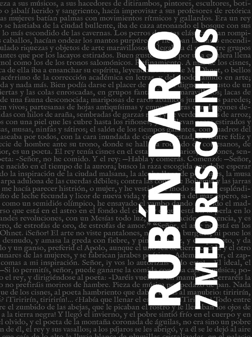 Title details for 7 mejores cuentos de Rubén Darío by Rubén Darío - Available